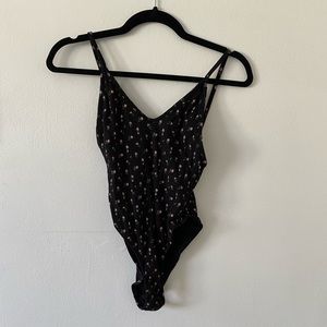 UO Out From Unser Floral Bodysuit